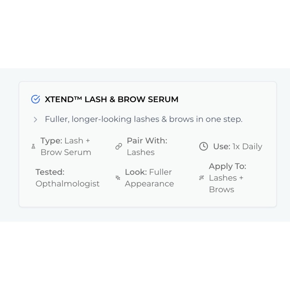 MoxieLash Xtend Lash/Brow Growth Serum Cosmetic Bag - Picture 4 of 4